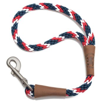 Mendota Traffic Clip Leash 1/2"x16" (13mm x 40cm)  PRIDE