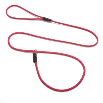 Mendota Show Slip Leash (Lightweight) RED