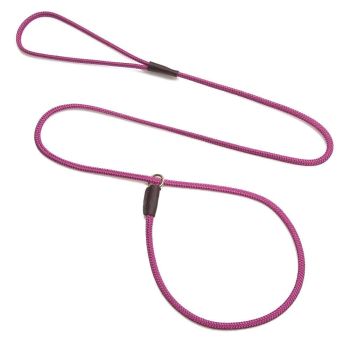 Mendota Show Slip Leash (Lightweight) RASPBERRY