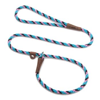 Mendota British Style Slip Leash - Length 3/8in x 4ft(10mm x 1.2m) - Tricolour Starbright