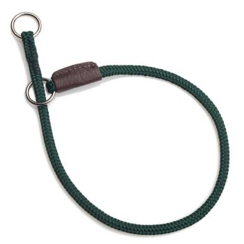 Mendota Products Fine Show Slip Collar 16in (40cm) - Made in the USA - Hunter Green