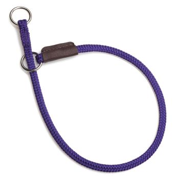 Mendota Products Fine Show Slip Collar 16in (40cm) - Made in the USA - Purple