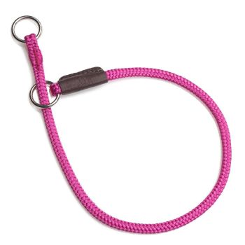 Mendota Products Fine Show Slip Collar 16in (40cm) - Made in the USA - Raspberry