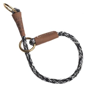 Mendota Products Dog Command Rope Slip Collar 24in (61cm) - Made in the USA - Salt and Pepper