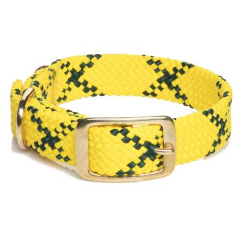 Mendota Doublebraided Collar 21" HI VIZ  YELLOW