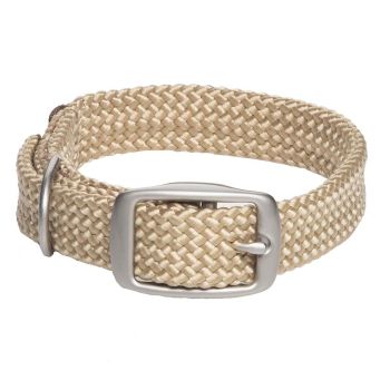 Mendota Doublebraided Collar 21" SAND Nickel