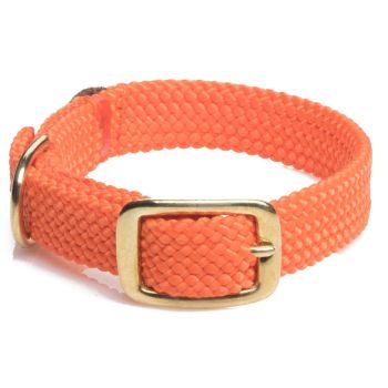 Mendota Doublebraided Collar 24" ORANGE