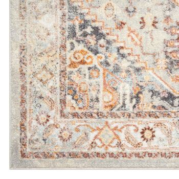 Ornate Persian Vintage Rug - Grey - 200x290