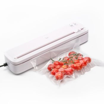 Kitchen Vacuum Food Sealer Sous Vide Machine 100W WHITE