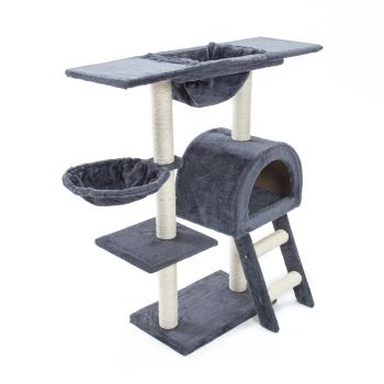 Cat Tree Multi Level Scratcher ATACAMA 100cm GREY