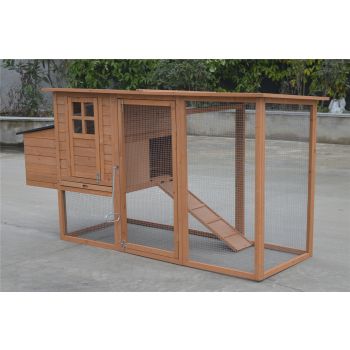 YES4PETS Large Chicken Coop Rabbit Hutch Cat Ferret Cage Hen Chook House