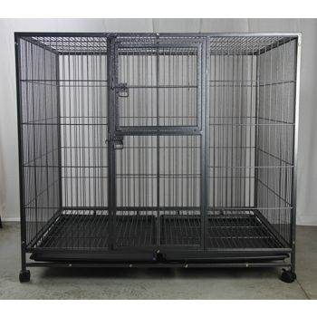 YES4PETS XXL Pet Dog Cat Parrot Cage Metal Crate Kennel Portable Puppy Cat Rabbit House