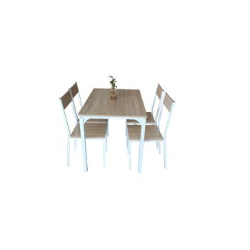 YES4HOMES 5 Piece Kitchen Dining Room Table and Chairs Set Furniture