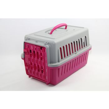 YES4PETS Small Dog Cat Rabbit Crate Pet Guinea Pig Carrier Kitten Cage Pink