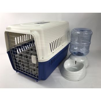 YES4PETS XL Dog Puppy Cat Crate Pet Carrier Cage W Mat & Water Dispenser 72x53x53cm