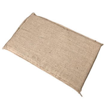 YES4PETS Medium Hessian Pet Dog Puppy Bed Mat Pad House Kennel Cushion With Foam 94 x 54Â cm