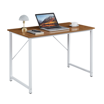 YES4HOMES Computer Desk, Sturdy Home Office Laptop Desk Modern Writing Table, Multipurpose Workstation