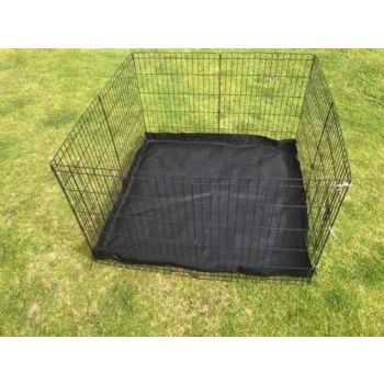 YES4PETS 24' Dog Rabbit Playpen Exercise Puppy Enclosure Fence With Canvas Floor