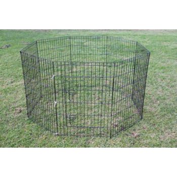 YES4PETS 120 cm 8 Panel Pet Dog Playpen Exercise Chicken Cage Puppy Crate Enclosure CatÂ Fence