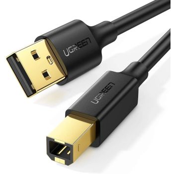 UGREEN USB 2.0 A Male to B Male Printer Cable 3m (Black) 10351