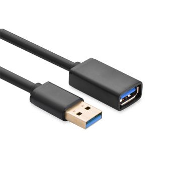 UGREEN USB 3.0 Extension Male to Female Cable 1m Black (10368)