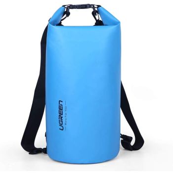 UGREEN Floating Waterproof Dry Bag for Cycling/Biking/Swimming/Rafting/Water Sport - Blue