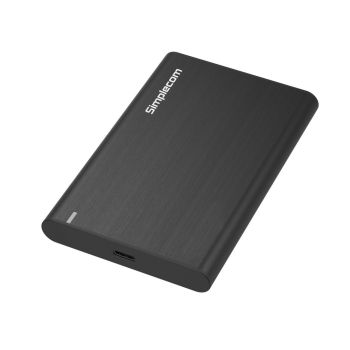 Simplecom SE221 Aluminium 2.5'' SATA HDD/SSD to USB 3.1 Enclosure Black