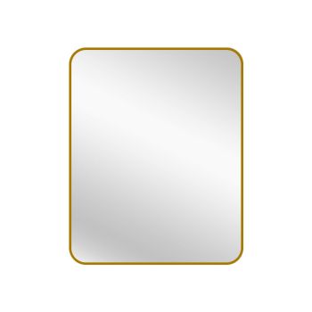 Gold Metal Rectangle Mirror - Small 80cm x 100cm