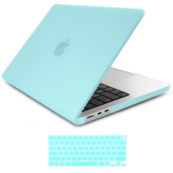 Suitable for  2023 2022 MacBook Air 13 inch case M2 Model A2681 Hard Shell Case Keyboard Cover Turquoise