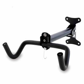 Black Storage Bicycle Wall Mount Wall Hook Bike Wall Rack Space Saving Bike Storage Bracket