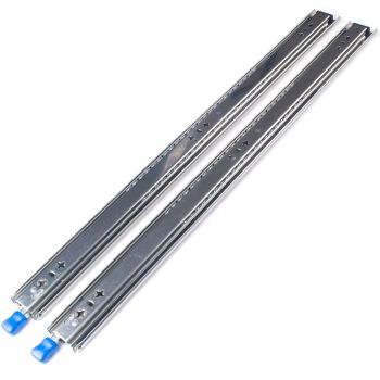 28in Pair 150KG Heavy Duty Drawer Slides Rails Runners Locking Ball Bearing