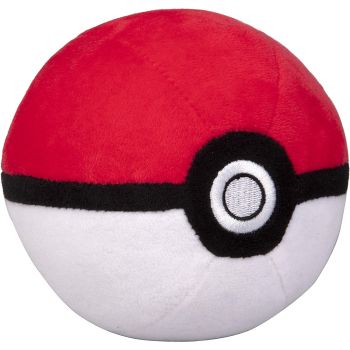 WCT PokÃ©mon 4" Poke Ball Plush - Soft Stuffed Pokeball with Weighted Bottom