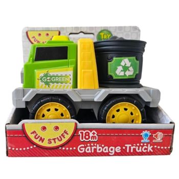 Toy Garbage Truck with Sound and Lights 18m+