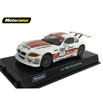 Motorama Diecast Metal BMW Z4 M Coupe Racing Car 1:43