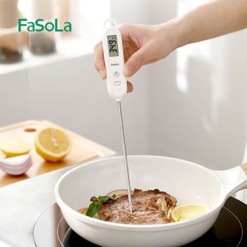 FASOLA Food Thermometer White -58Â°F?572Â°F