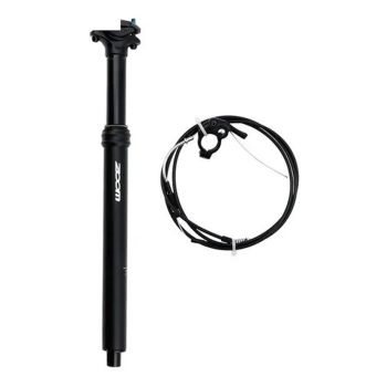 ZOOM  Mountain Bike Adjustable Height via Thumb Remote Lever - Pro Dropper Adjustable Seatpost Internal Cable 31.6 Diameter 100mm Travel