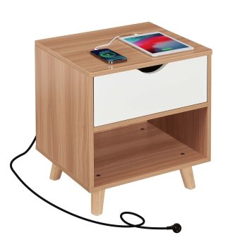 Casadiso Bedside Table with Integrated Powerboard & USB Ports?Casadiso Furud Pro