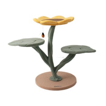 CMISSTREE 3-Level Sunflower Cat Tree