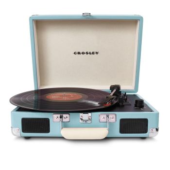 Crosley Cruiser Turquoise - Bluetooth Portable Turntable