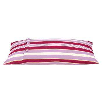 Coste Fuchsia 35x70cm Multicoloured Striped Cushion Cover