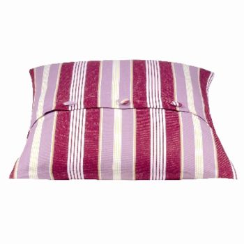 Coste Fuchsia 50x50cm Striped Cushion Cover