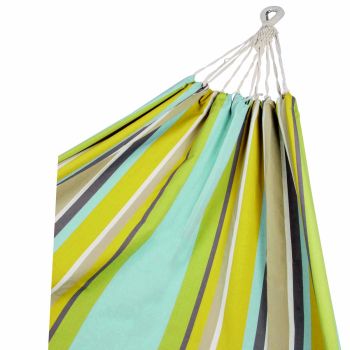 Corban Aqua Hammock Multicoloured Stripes 220x140cm