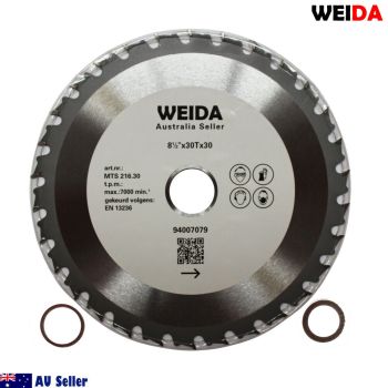 216mm Wood Circular Saw Blade Cutting Disc 8-1/2â€ 30T Bore 30/25.4/22.23mm