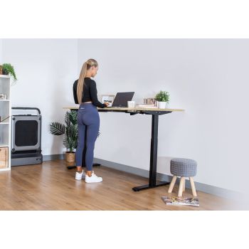 Lifespan Fitness ErgoDesk AUTO Series Automatic Standing Desk 1500mm in Oak