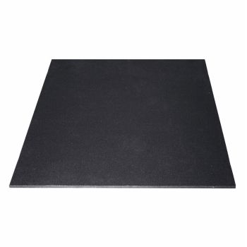 CORTEX 15mm Commercial Bevelled Edge Rubber Gym Tile Mat (1m x 1m) - Set of 36