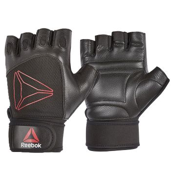 Reebok Lifting Gloves Medium in Black & Red