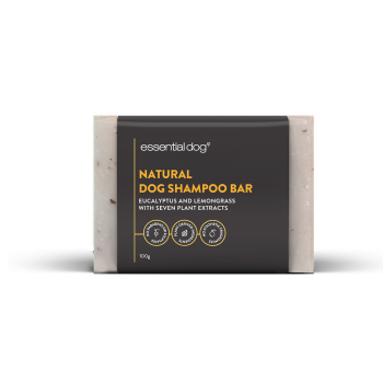 Essential Dog Shampoo Bar (Eucalyptus, Neem & Lemongrass)