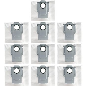 10 X Vacuum Bags For Roborock S7 MaxV Ultra, Q7 Max+, S8+ & S8 Pro Ultra