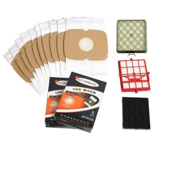 Bag and filter kit for Sauber Intelligence, Excellence & Classic vacuum cleaners