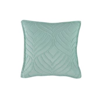 TUFTED MICROFIBRE SUPER SOFT CUSHION COVER-SAGE GREEN